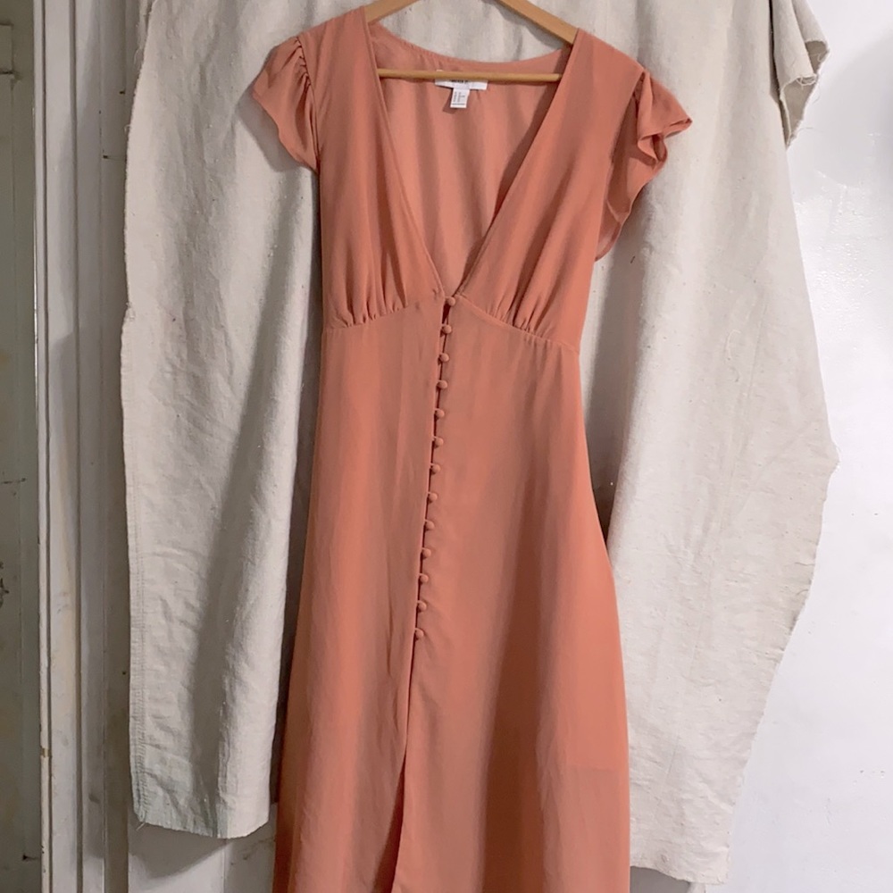 Forever 21 peach dress size 1X